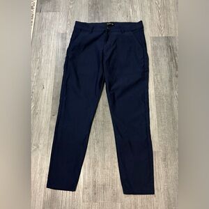 Navy Blue Performance Chinos. Slim fit. 
Men 32 X 26